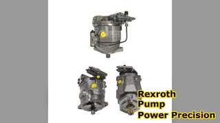 Rexroth A10VSO Hydraulic Pump Precision Power