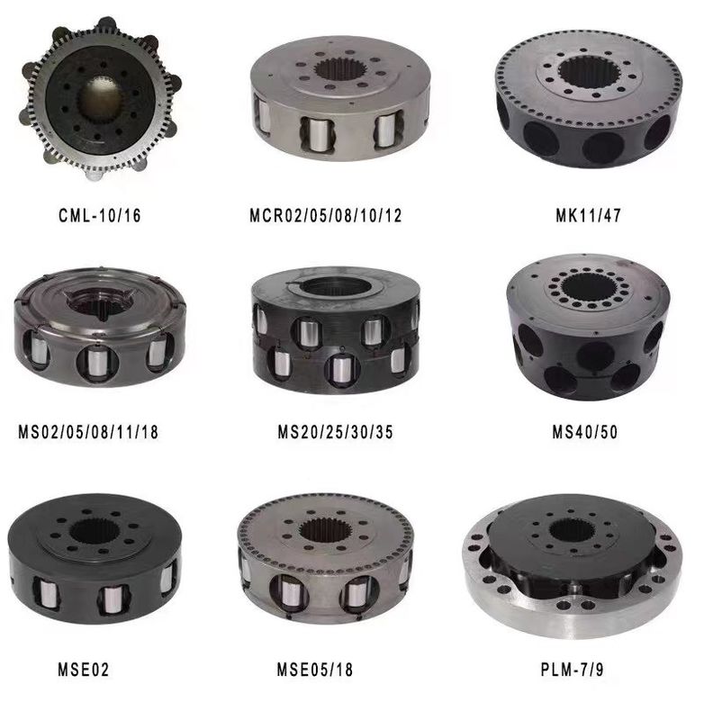 PLM9 Hydraulic Cylinder Block / MCR02 MS02 MS08 MS18 Gear Pump Parts